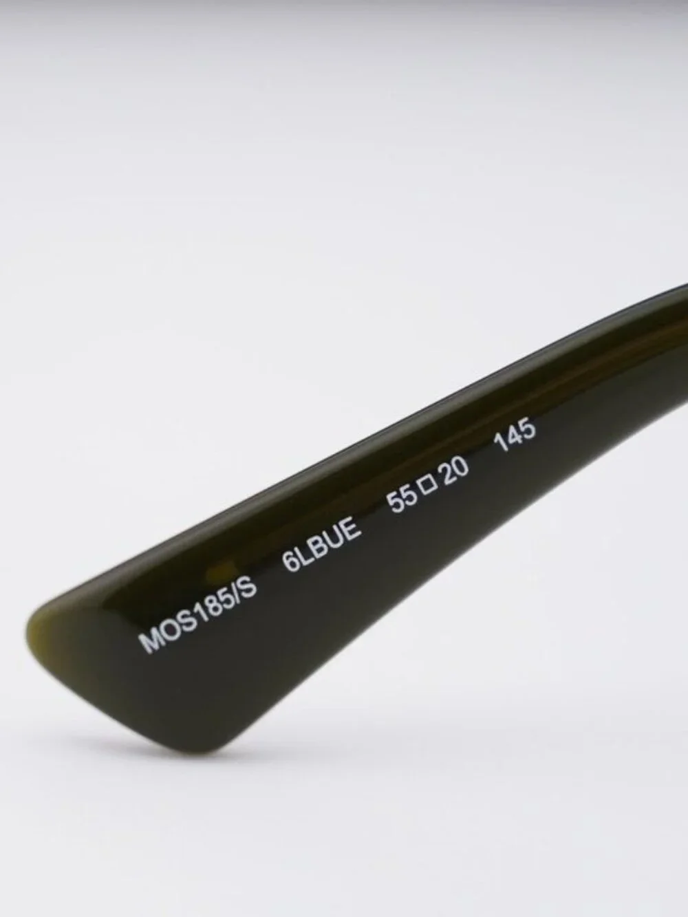 Moschino MOS185/S 06LB UE Oval Sunglasses - Ruthenium / Mirror